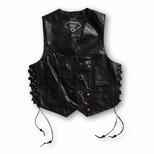 Harley Davidson vintage leather vest